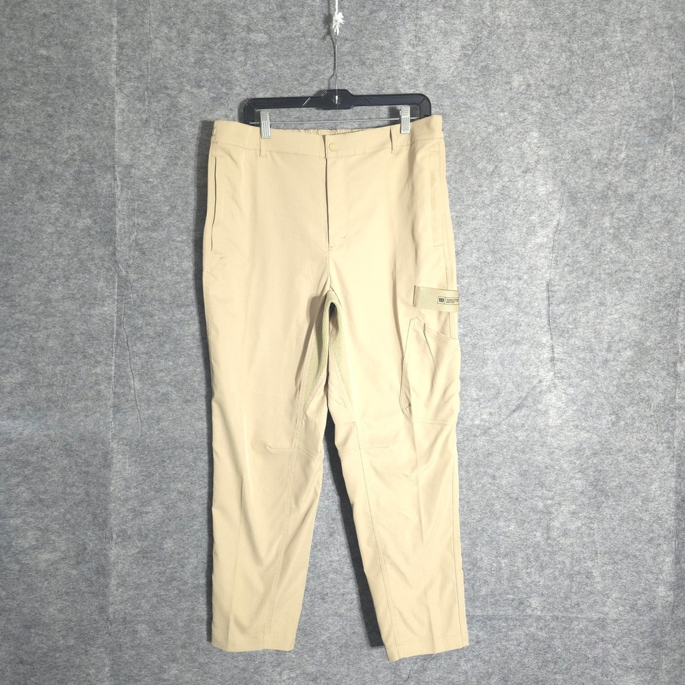 Wilson Cargo Utility Pants Men XL Beige W91M142802W-LKA Athletic Hiking Trousers